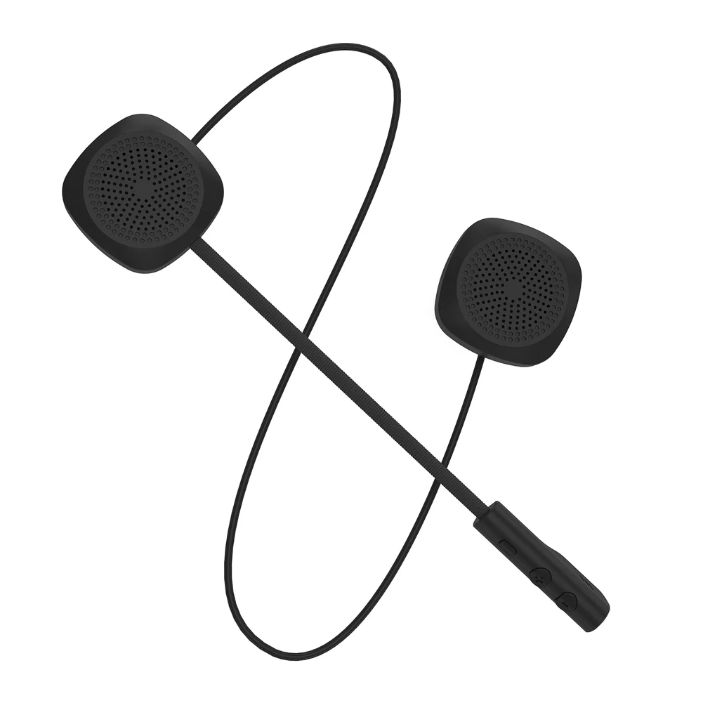 Для мотоциклетного шлема езда стерео звук с микрофоном колонки Hands Free беспроводной Bluetooth легко работать наушники