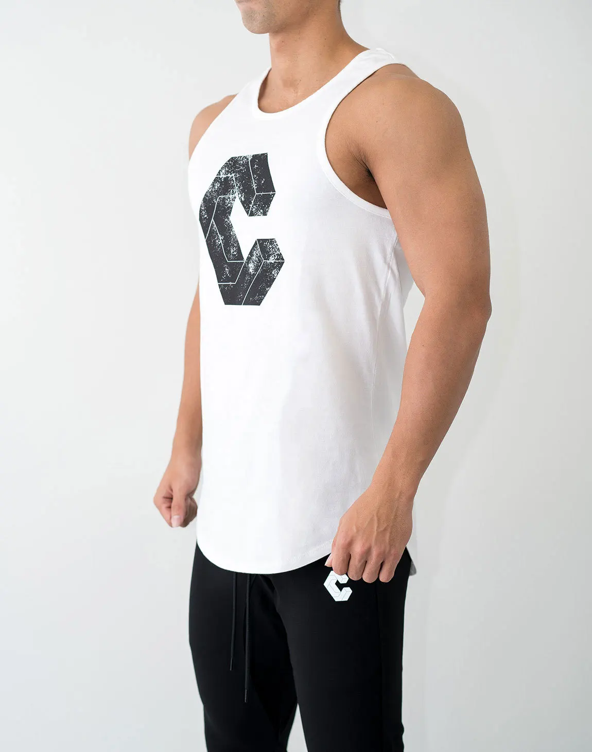 Летние мужские футболки для занятий фитнесом, стиль, спортивные повседневные эластичные майки без рукавов из чистого хлопка, AliExpress