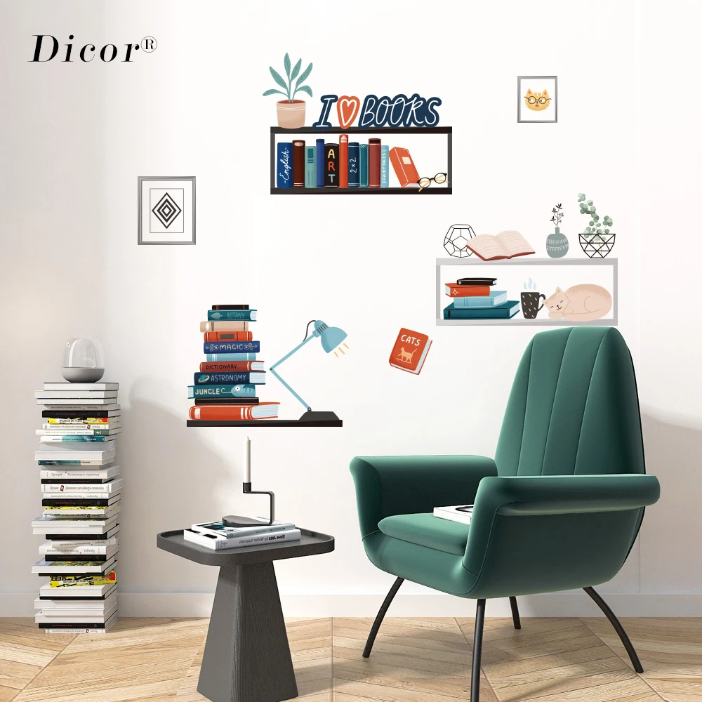 

DICOR Wall Sticker Bookshelf QT1293KJ-3MB