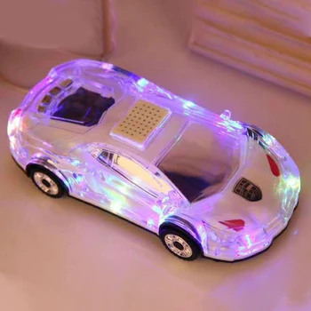 

Durable Subwoofer USB2.0 Desktop Office Sound Portable Wireless Bluetooth Speaker Listen Music Car Model Flash Light 3.5mm Jack