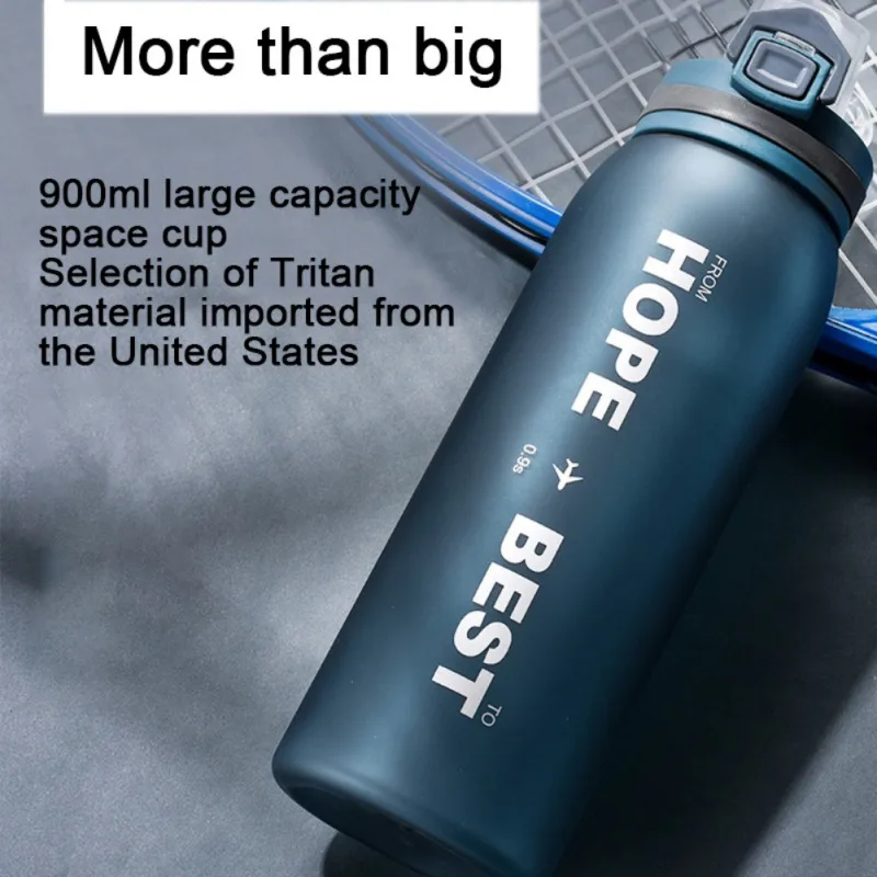 

8 Styles Sports Water BottleFree Eco-Friendly Plastic-Fast Water Flow Flip Top Water Bottle For Fitness Hiking