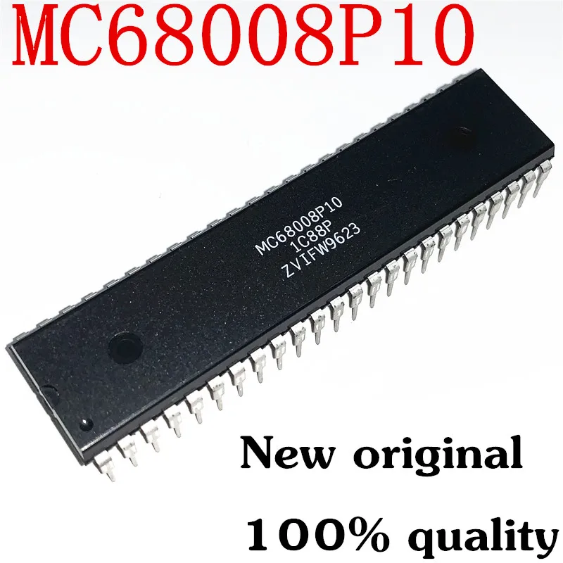 MC68008P10 MC68008P MC68008P12 MC68008 DIP48 32-бит 10 МГц микропроцессор PDIP48 совершенно новый аппарат