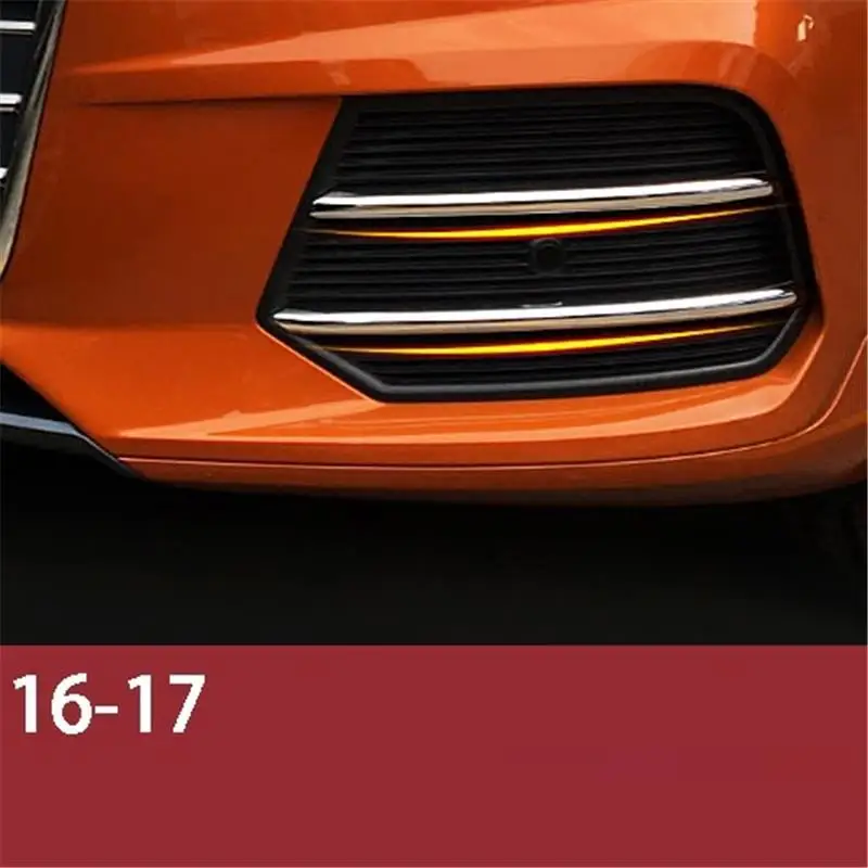 Number 16 Авто Automovil автомобильный корпус задние панели педаль переднего бампера внешняя отделка Чехлы для автомобиля Стайлинг 16 17 18 для Audi Q3 - Цвет: Number 16
