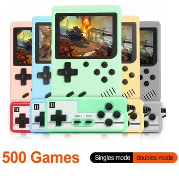 

500 Games In 1 Handheld Game Player Retro Video Game Console Portable Pocket Game Console Mini Handheld Player for Kids Gift