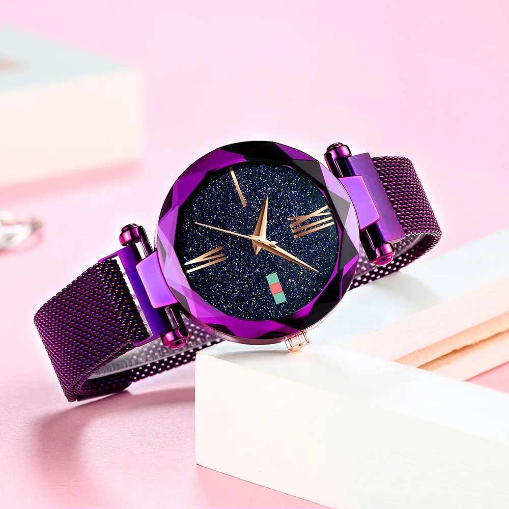

Douyin hot selling magnetic suction network with women's watch chenxi brand web celebrity watch new star watch