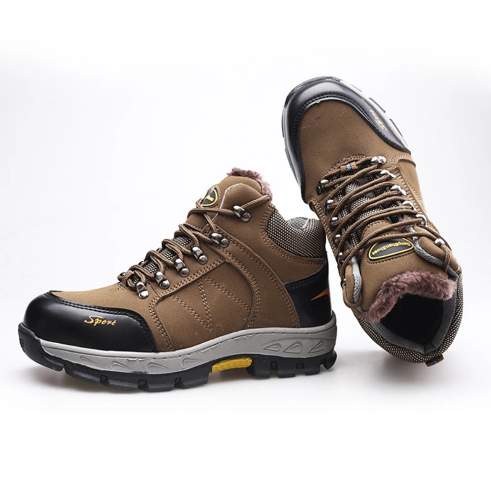Safety Shoes Cap Steel Toe Shoe Boots For Man Work Men Breathable Mesh Size 11 Footwear Wear-resistant DXZ097 | Безопасность и