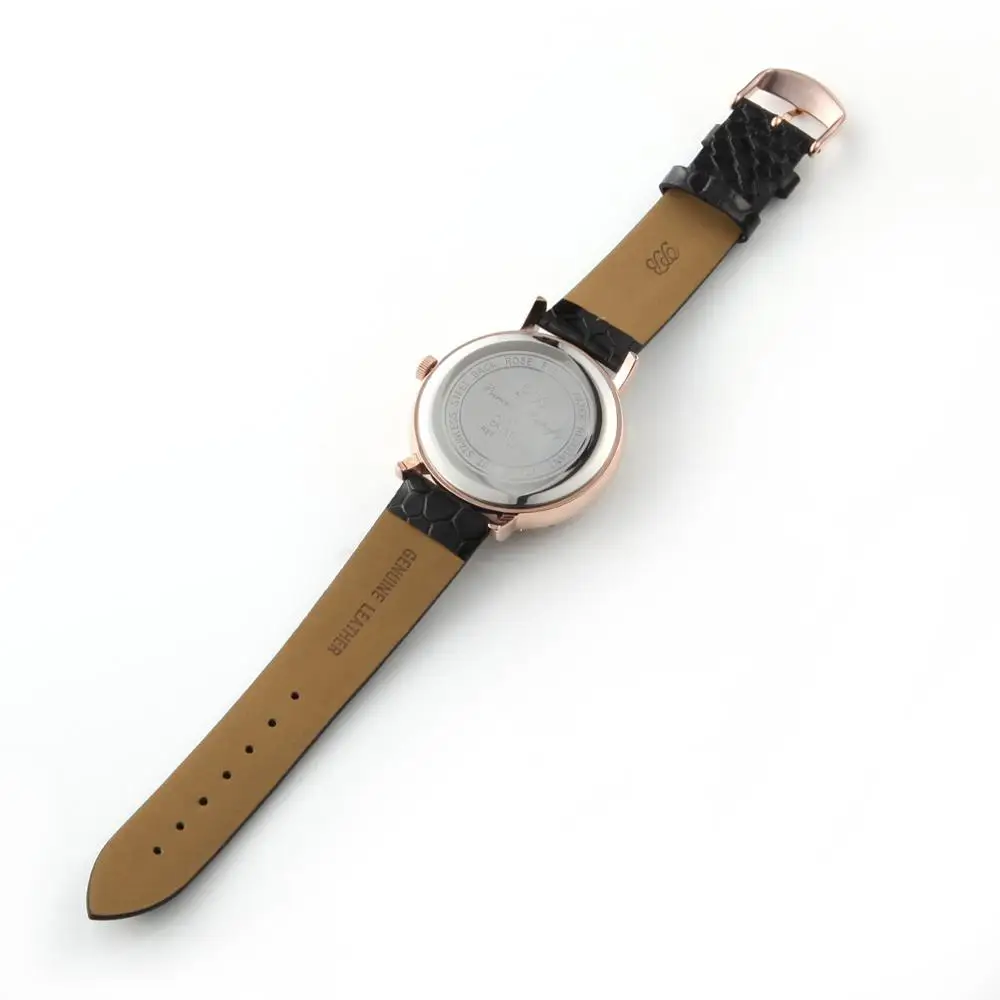 PB прекрасные часы с пандой для женские модные фиолетовые кристаллами лица