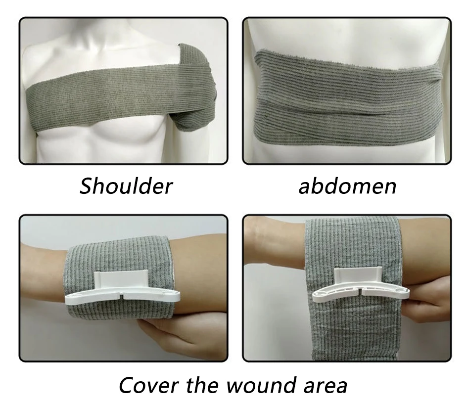 1PC tourniquet trauma kit first aid hemostatic survival tactical combat Israel bandage for outdoor camping hiking