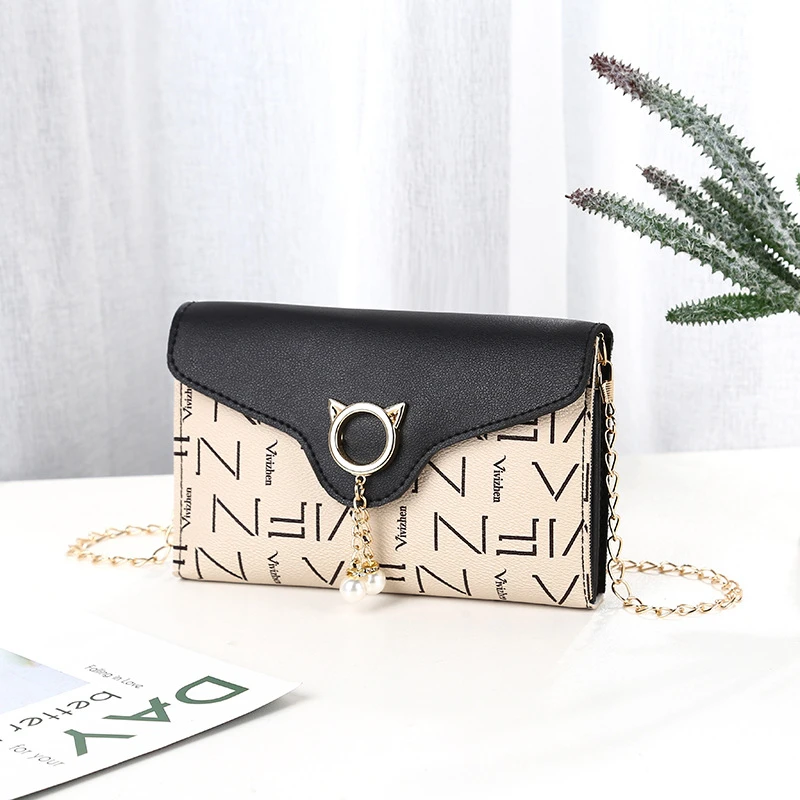 

Pearl Messenger Bag Letter Tassel Designer Handbag Quality Superior Woman Shoulder Bag Fashion Bags Ladies Luxury2019 Woman Bag