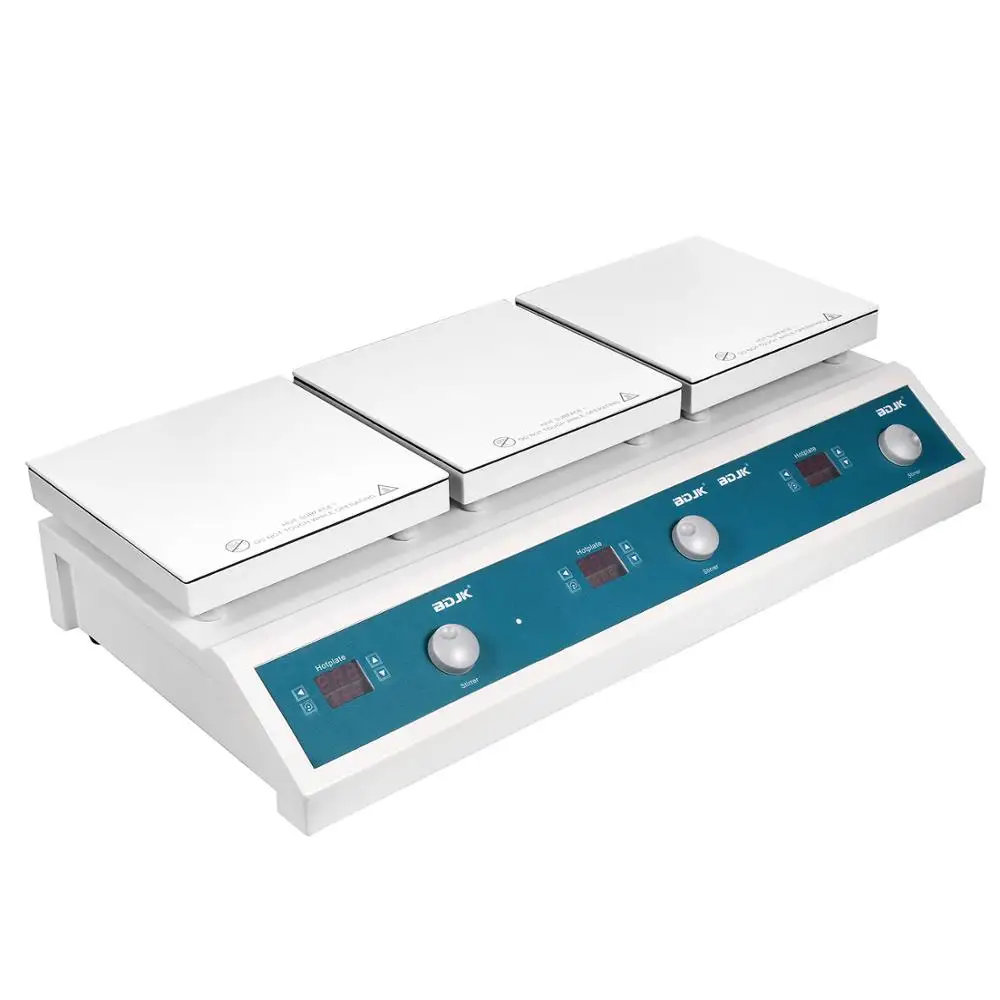 BDJK laboratory equipment HMS-901D~3 magnetic stirrer with heating stir bar hot plate chemistry laboratory magnetic Mixer