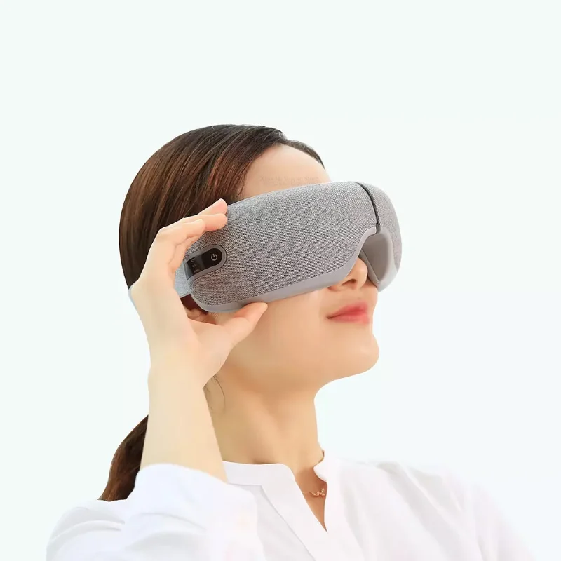 Xiaomi Mijia MOMODA 3D массажер для глаз складной Вибрационный умный роликовый массаж горячий нагрев терапия умная маска для глаз USB перезаряжаемая
