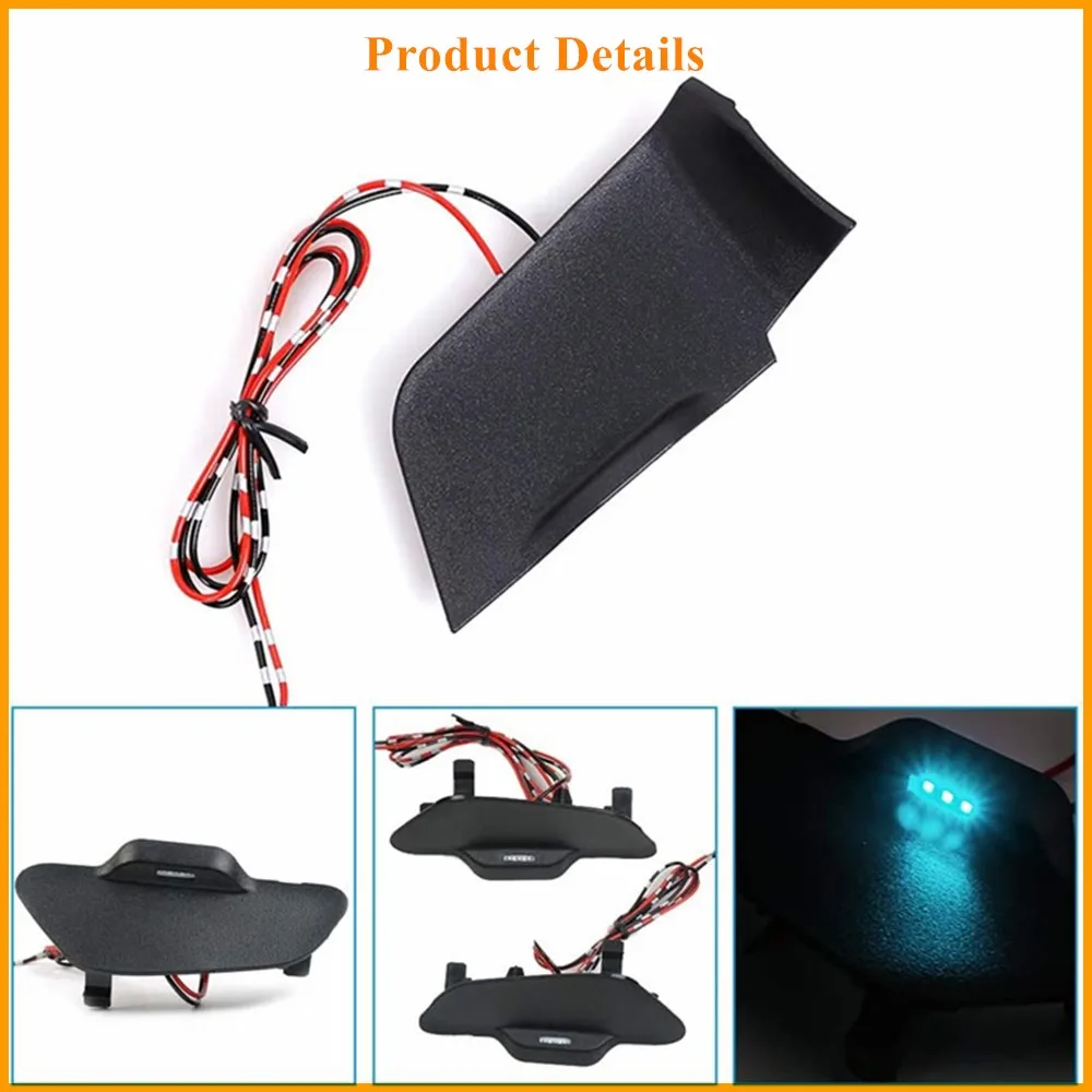 4PCS Ice Blue/Dark Blue Powerty LED Light Inner Door Handle Bowl Mood Lighting Decorative Car Lamp for Toyota New RAV4 2019 2020
