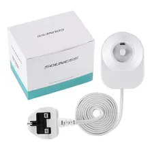 SOUNESS белая и черная пластиковая Мужская и женская электрическая зубная щетка для чистки полости рта Водонепроницаемая беспроводная Индукционная зарядка SN601