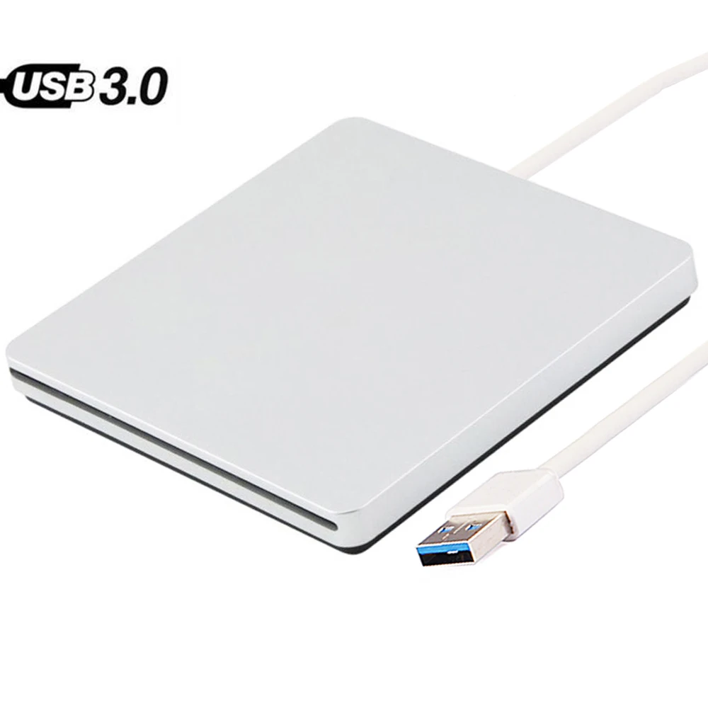 Escritor de Leitura Magro para Macbook Queimador Externo Drive Usb 3.0 cd – Rom Player Slot-em Portátil Super Pro Imac Macbook ar Dvd rw