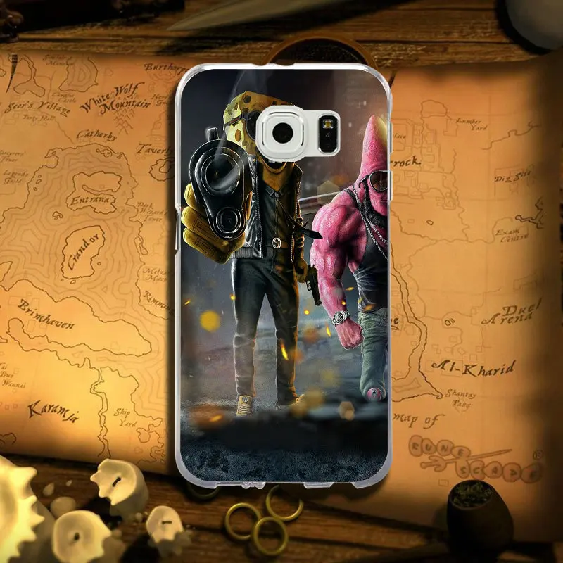 Image 11 Spongebob квадраты арт для samsung Galaxy Note 2 3 5 8 9 S2 S3 S5 Mini S6 S7 S8 S9 S10 Edge Plus Lite Shell мягкие чехлы для телефонов - Цвет: Image 11