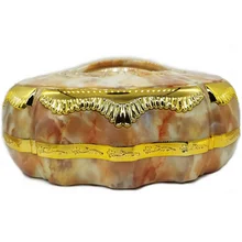 Элегантный 6 шт./коробка большая емкость Коробки для обедов мраморный узор из нержавеющей стали Термальность вечерние Еда контейнер 4/5/6L Термальность коробка