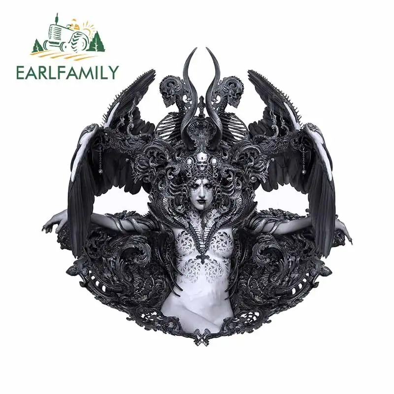 Earlfamily 13Cm Per Lilith Di Nekro Art Adesivi Per Auto Da Moto Decalcomania In Materiale Vinilico Impermeabile Per La Decorazione Del Furgone Jdm