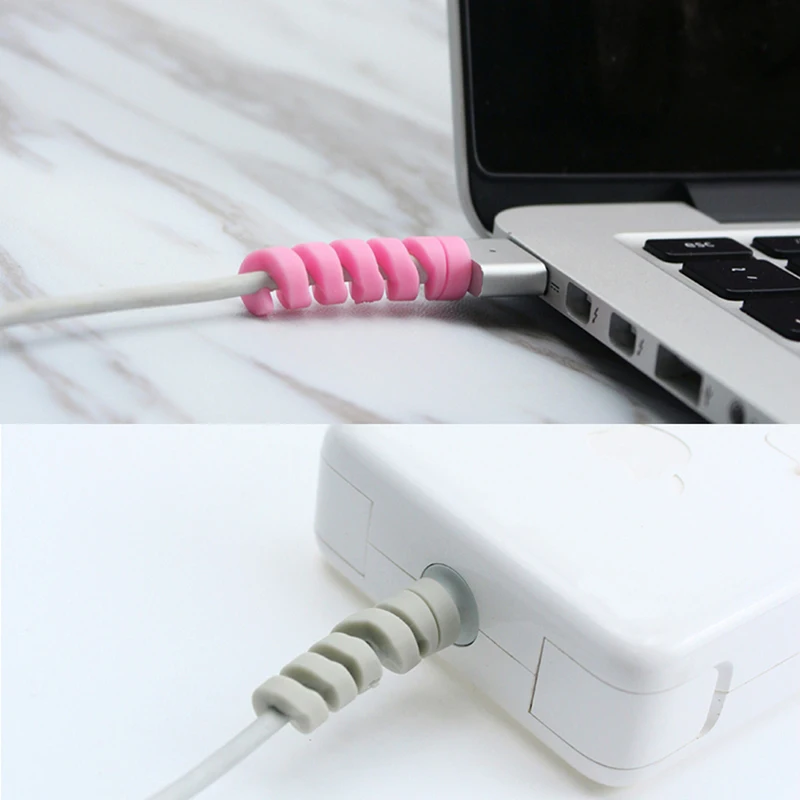 1/ 6/ 10pcs Charging Cable Protector Saver Cover Connectors For Phone USB Charger Cable Cord USB Earphone Cover Wholesale