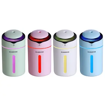 

300ml LED Ultrasonic Aroma Humidifier Air Aromatherapy Essential Oil Diffuser USB Charging 7 Colors