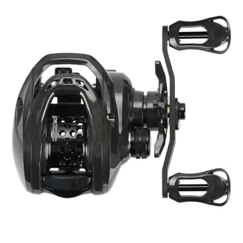 

Carbon Brake System Hand Wheel Baitcasting Reel 5.3:1 High Speed Distant Wheel 4KG Max Drag Carp Angeln Coil Carretilha De Pesca