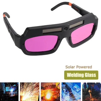 

Newest Solar Powered Safety Goggles Auto Darkening Welding Eyewear Eyes Protection Welder Glasses Mask Helmet Arc