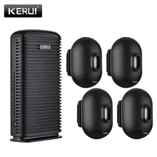 KERUI – alarme de sécurité sans fil DW9, détecteur de mouvement PIR étanche, anti cambriolage, système de patrouille