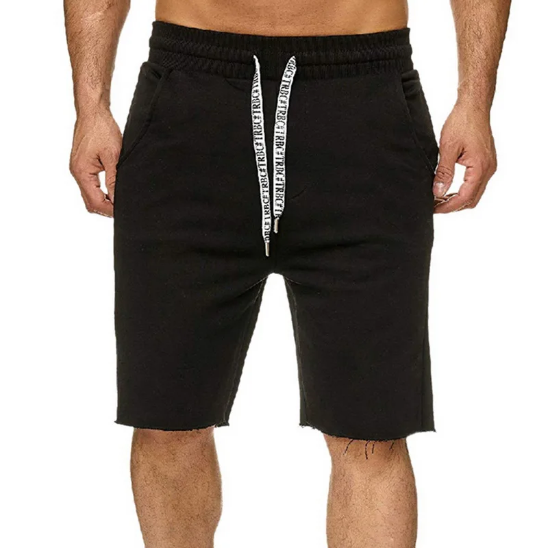 Хороший поп для мужчин VogueSummer шорты для мужчин s Drawstring фитнес треники основная Спортивная одежда мужские модные шорты плюс размер