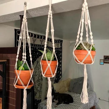 Macrame Handmade Plant Hanger 1