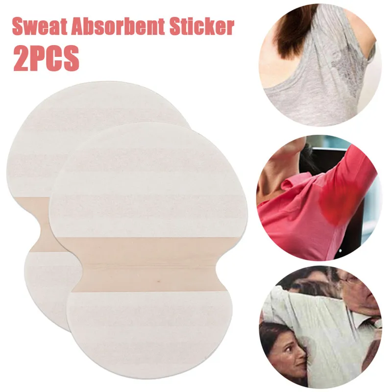 25pair Underarm Cotton Sweat Pad Clothing Perspiration Pads Absorb