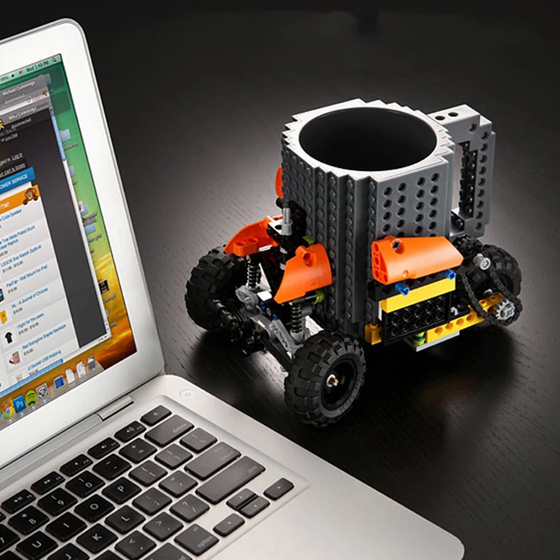 Кружка 350 мл кружка под Молоко Кофе Вода чашка креативный Строительный кирпич