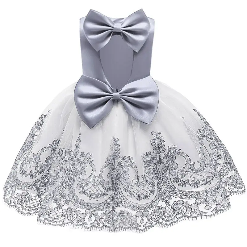 as pictures Flower girl dresses children's party clothing girl ball gown clothes first communion princess dress baby costume Christmas dres - Цвет: as pictures