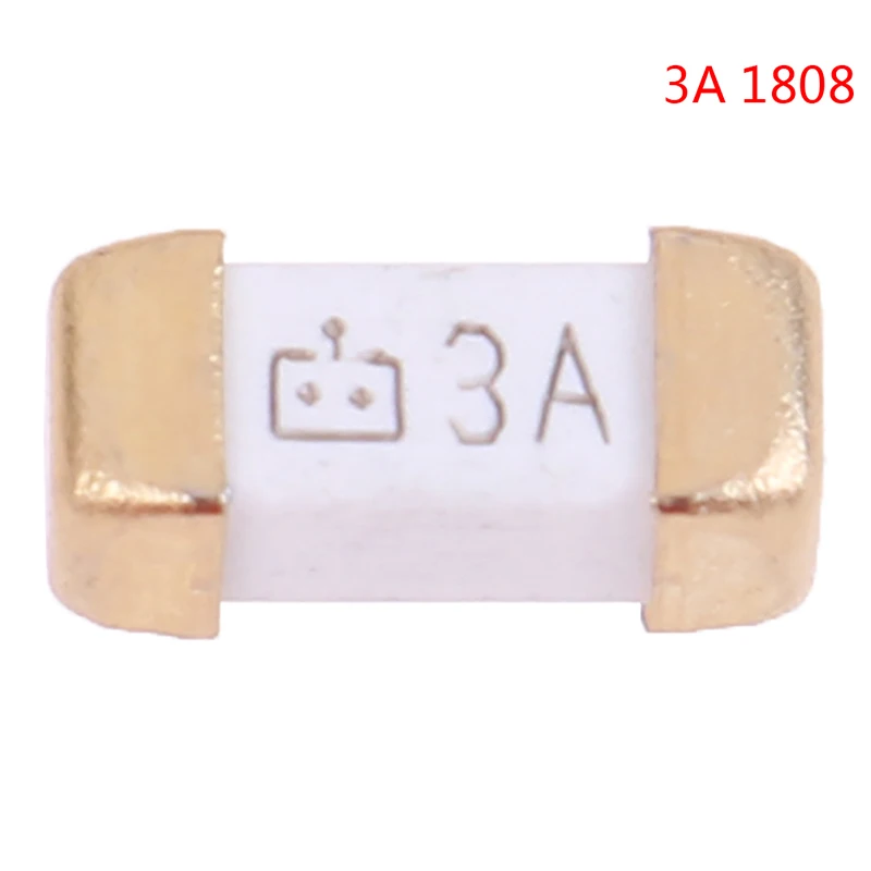 10 шт./партия Золотой стопы 1808 125V SMD плавкий предохранитель 0.5A 0.75A 1A 2A 3A 4A 5A 6.3A 8A 10A 0451 ультра-быстрое предохранители