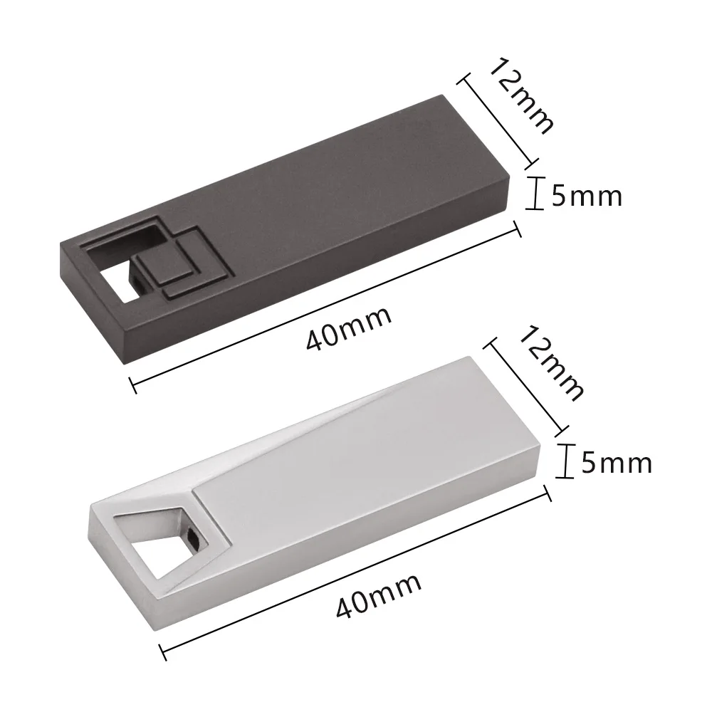 Металлический usb флеш накопитель 16 ГБ 2 0 64 32 8 4 Гб|USB флэш-накопители| |