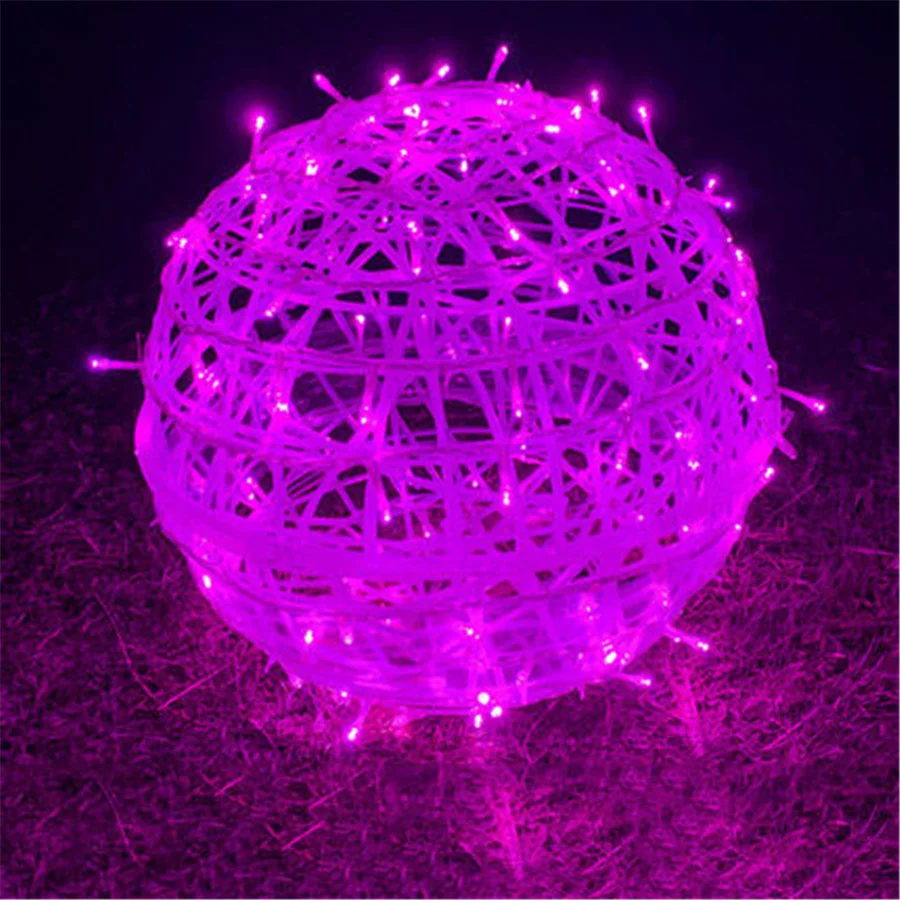 thumbnail image 1 of Guirnalda de luces LED de ratán para exteriores, 20 y 30 cm, para jardín, hadas, árboles de Navidad, decoración para fiestas de Navidad y bodas, 1 of 5