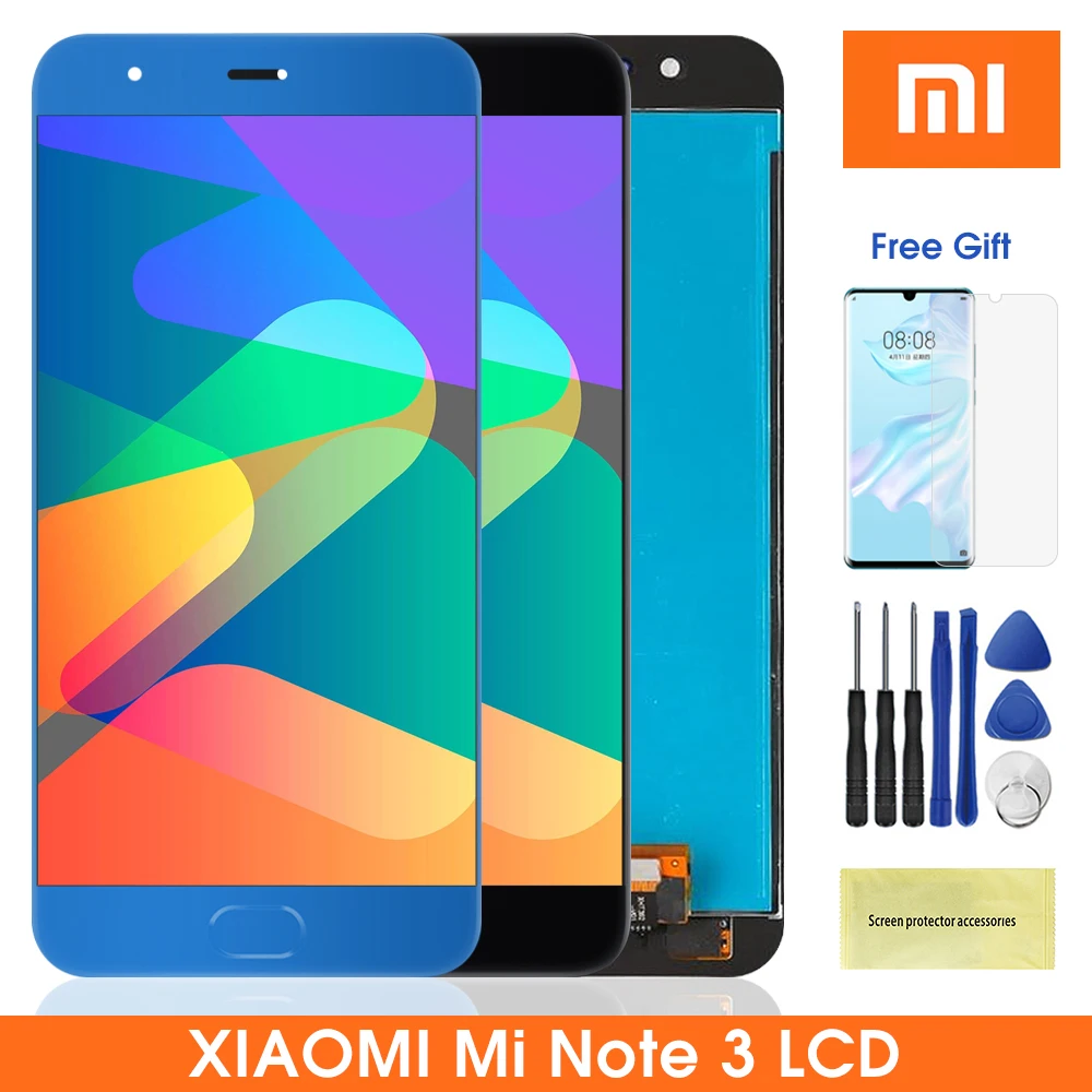 ЖК дисплей 5 дюйма для Xiaomi Note 3 с сенсорным экраном дигитайзер в сборе Mi Note3
