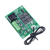 XH-W1219 DC12V Dual LED Digital Display Thermostat Temperature Controller Regulator Switch Control Relay NTC Sensor Module ► Photo 3/6