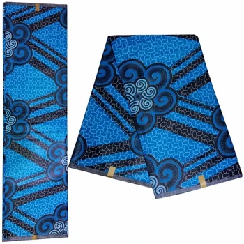 

New arrive Multicolor pattern design african java wax fabric 100 % cotton quality guarantee Ankara wax fabrics 6yards!DF-4549