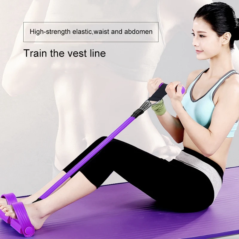 ELOS-Rally Fitness Sit-Ups Abdomen Abdominal Device Pedal Pull Rope