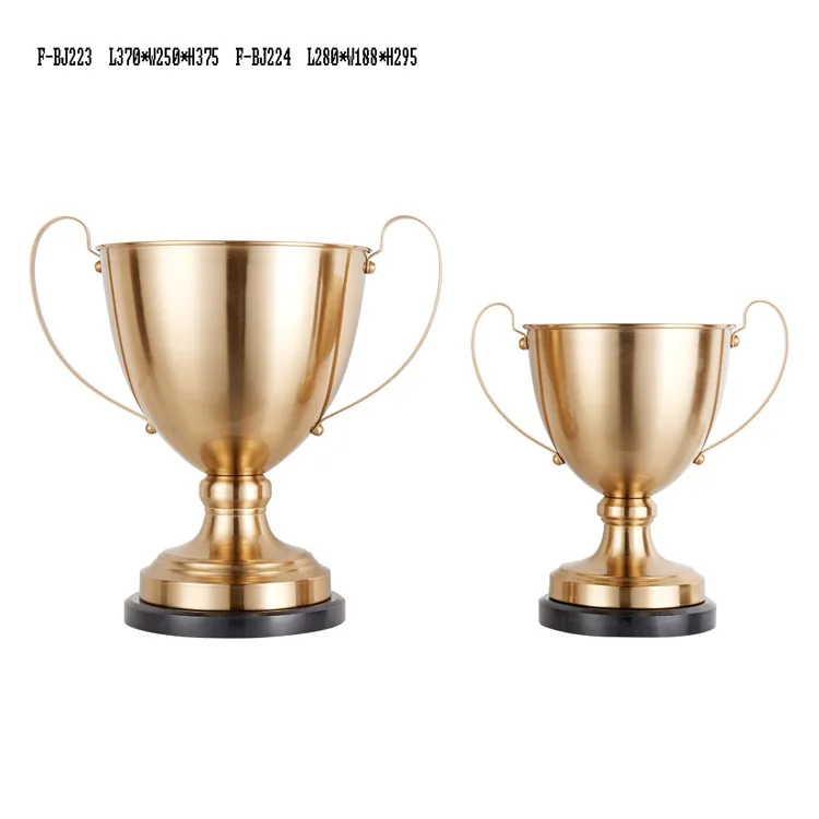 

Hot Selling Special Offer Model Room Hotel Clubs Soft Loading Top Grade Stainless Steel Simple Creative Home Trophy Decoration