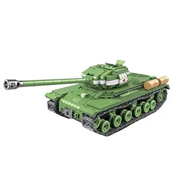 

Bricks Military toys 1068PCS Soviet Russia IS-2M Heavy Tank Soldier Weapon Building Blocks Compatible Model Toys for kids