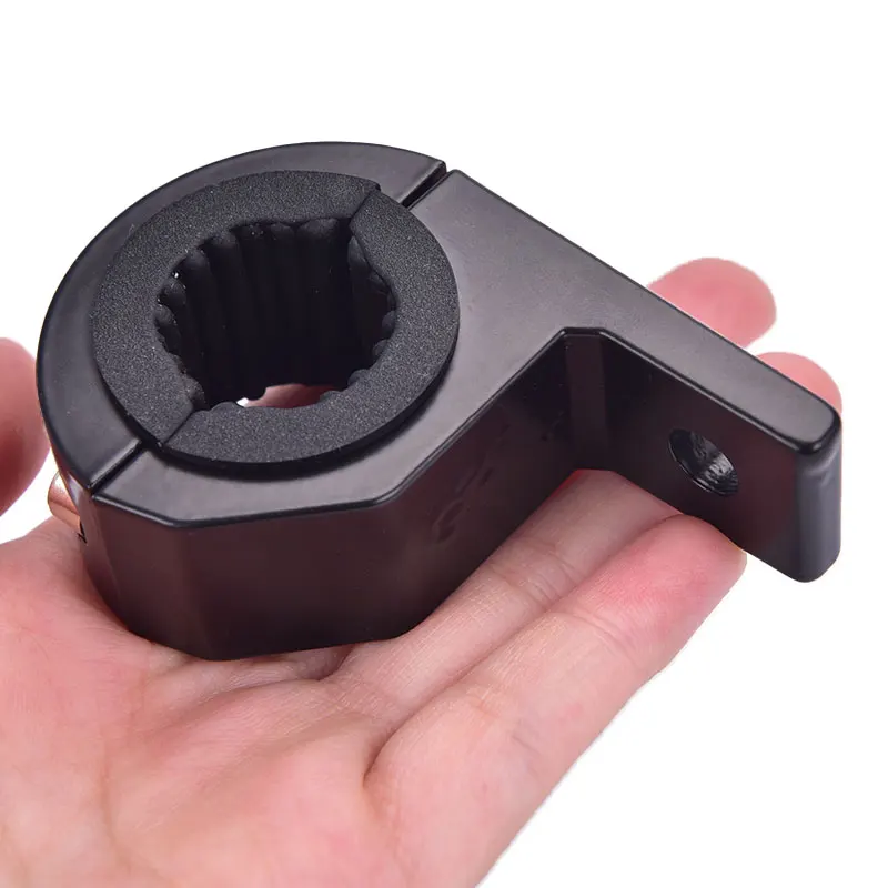 Abrazaderas para faros de motocicleta y coche, Kit de abrazadera de tubo para montaje de luz de motocicleta, 1 ud.