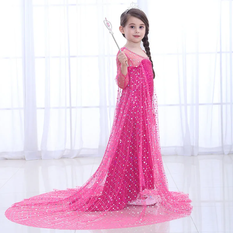 Girls Elsa dress E11-3