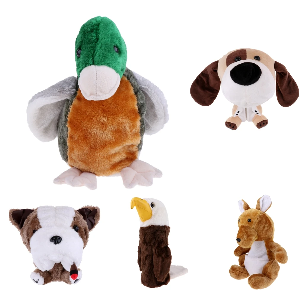 Novelty Animal Golf Club Head Cover Headcover Protector for 460 CC/No.1 Wood Driver Golf Accessories Gifts - 5 Styles Available