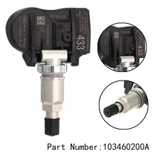 4 шт./лот TPMS 103460200A 433 МГц датчик давления в шинах для Tesla модель S модель X 3- S180052068C 1034602-00-A автомобильный Стайлинг