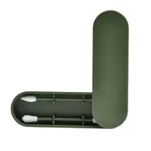 Силиконовые ватные палочки, палочки для красоты, многоразовые, для макияжа, для чистки ушей, с двойной головкой, ватные палочки R3MF