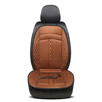 

New 12V Heated Car Seat Covers Cushion Universal Seat Heater for Winter Heating Thermal Seatpad Non-Slip Knitting Fiber Mat