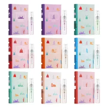 9 шт./компл. Портативный Для женщин бутылкы парфюмерного спрея аромат дезодорант мини ароматы для Для женщин Парфюмерия QS888