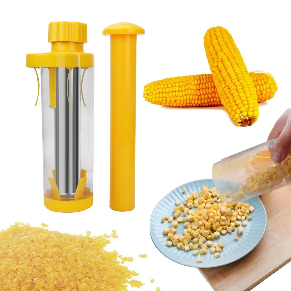 NICEYARD кукурузный инструмент для обдирки кукурузы Cob для удаления нержавеющей стали и пластиковый резак бритва кухонные принадлежности Кухонные гаджеты