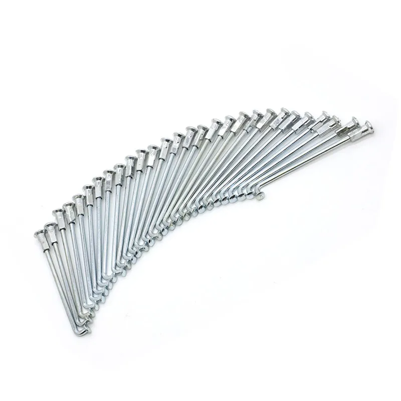 Dirt Bike Wheel Spoke Set of 28 Heavy Duty wheel Spokes for 10 Inch Wheel Rebuild Fits for Honda CRF50 XR50 Pit Bikes Electric bicycle Steel Spokes