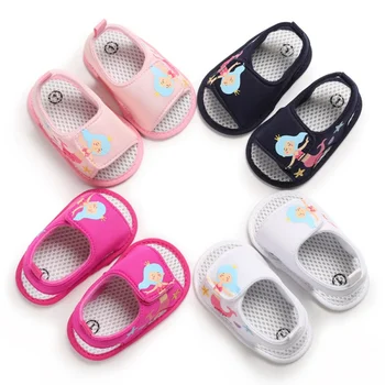 

Baby Girl Summer Soft Sole Shoes Cute Cartoon Girls Boys Sandals Toddler Infant Prewalkers Baby Sandals